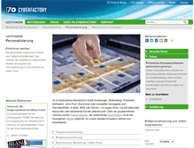 Tablet Screenshot of crossmedia.cyberfactory.ch
