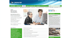 Desktop Screenshot of barrierefreie-website.cyberfactory.ch